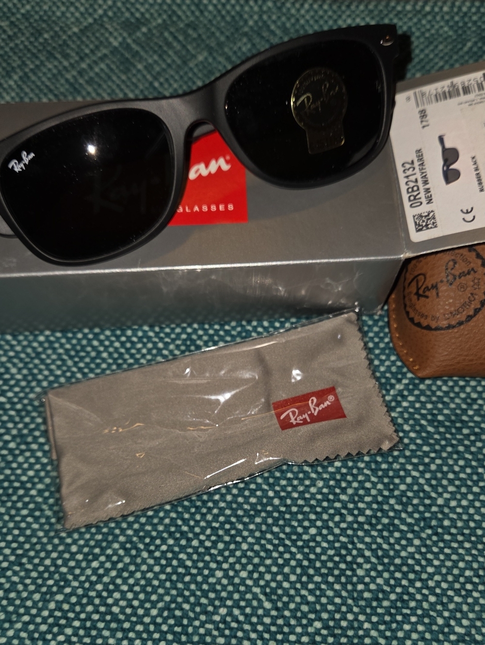 Ray-Ban Black Sunglasses with Dark Lenses